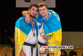 Українські чемпіони Європи з Кіокушинкай Українські чемпіони Європи з Кіокушинкай